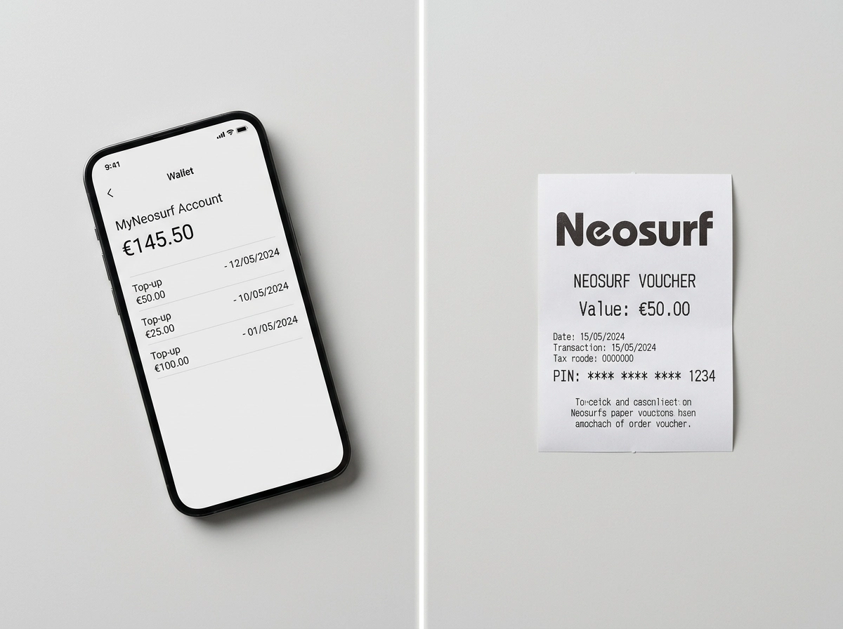 myNeosurf Account vs Single Voucher: Which Fits AU Punters