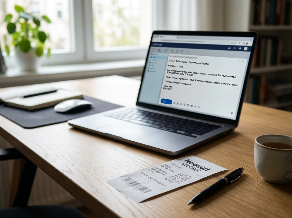 Refunding an Unused or Expired Neosurf Voucher in Australia